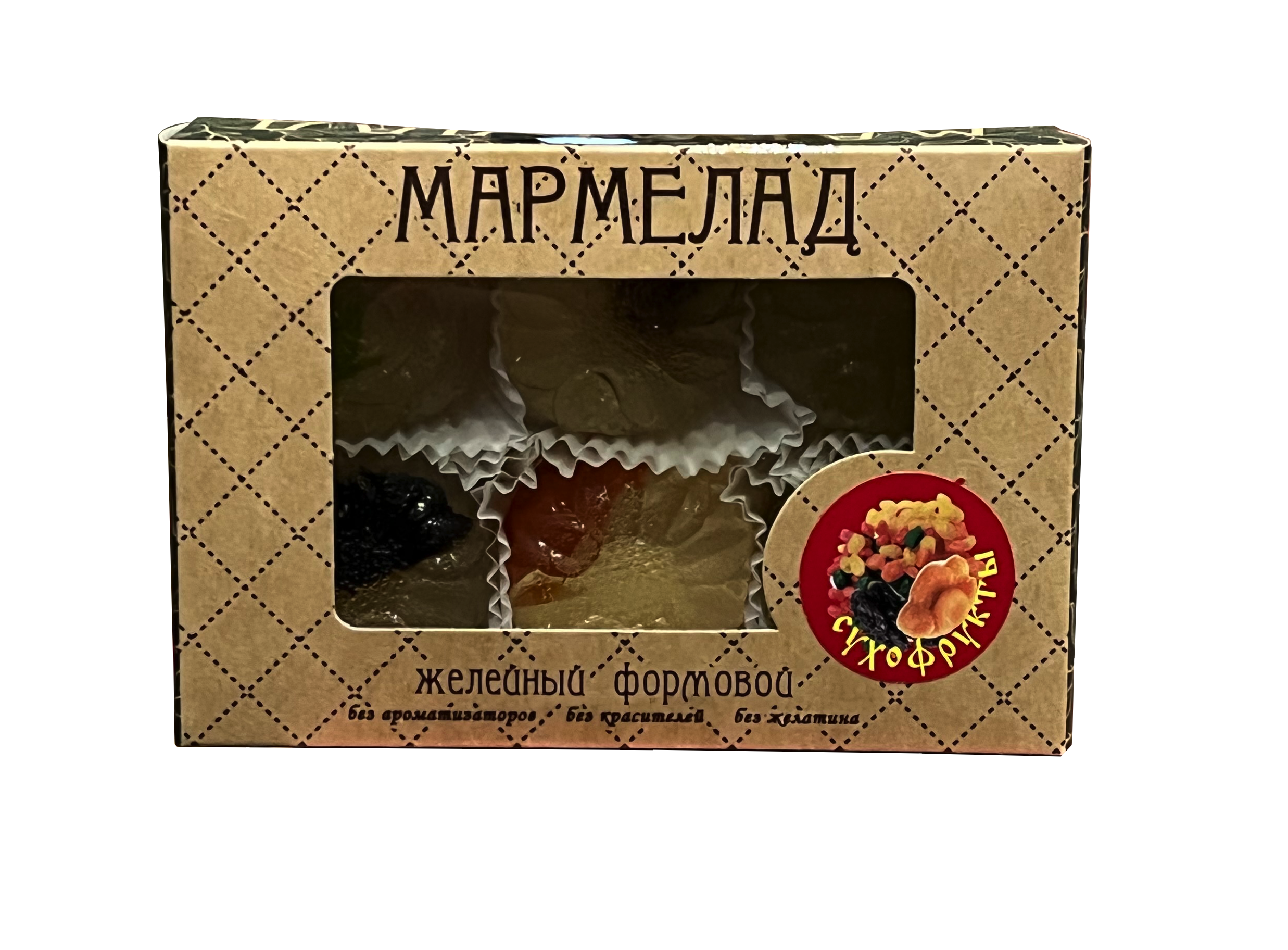 Мармелад ж/ф "Ассорти Сухофрукты" 200г/Клен