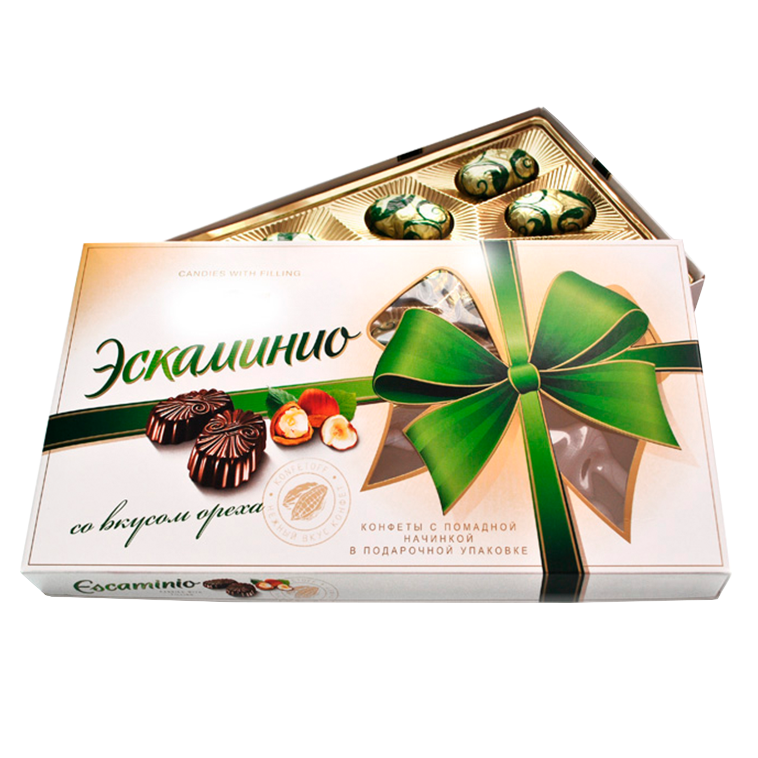 Набор конфет "Эскаминио" вкус ореха 141гр/Спартак