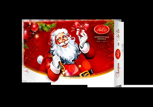 Набор конфет "Дед Мороз" ассорти с лесным орехом 154г/КФ ЛЮСИ