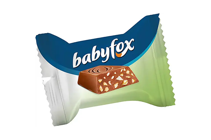 Шоколад "Babyfox" молочный с фундуком 500г/KDV