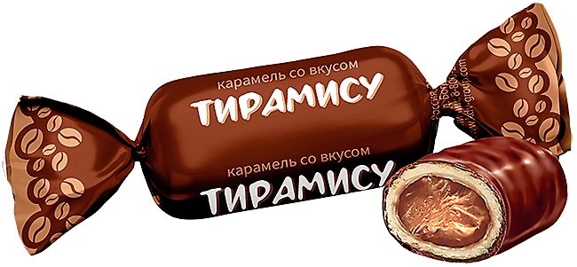 Карамель со вкусом Тирамису 500гр/KDV