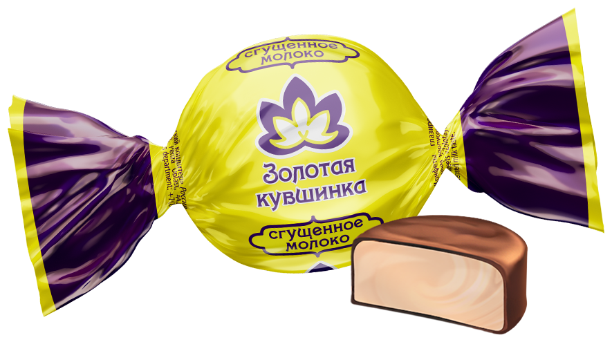 Конфеты "Золотая кувшинка" со вкусом сгущенного молока 1 кг/Невский кондитер