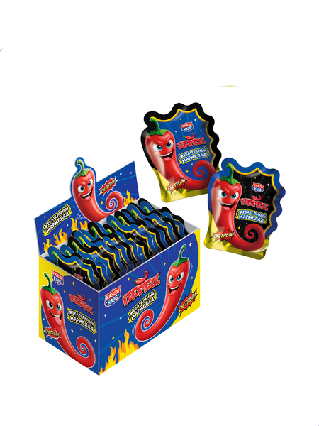 Жевательный мармелад «Crazy Gummy. Перец» сладко-острый 20г/30шт/Candy Club