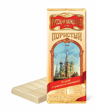 Шоколад Белый пористый 90г/Русский Шоколад
