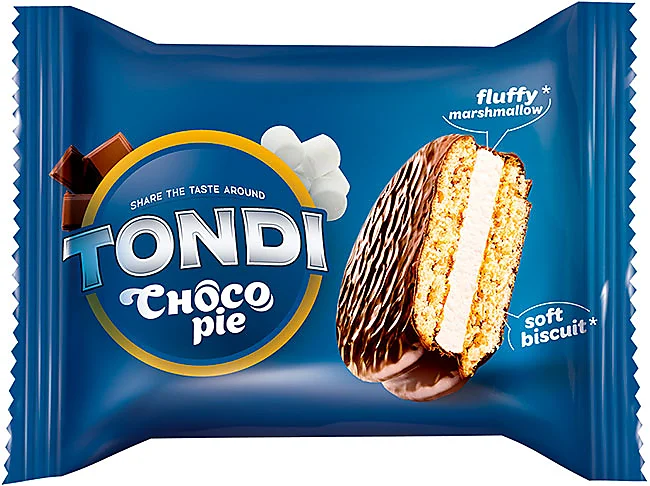 Пирожное "Tondi" Choco Pie  2,13кг/KDV