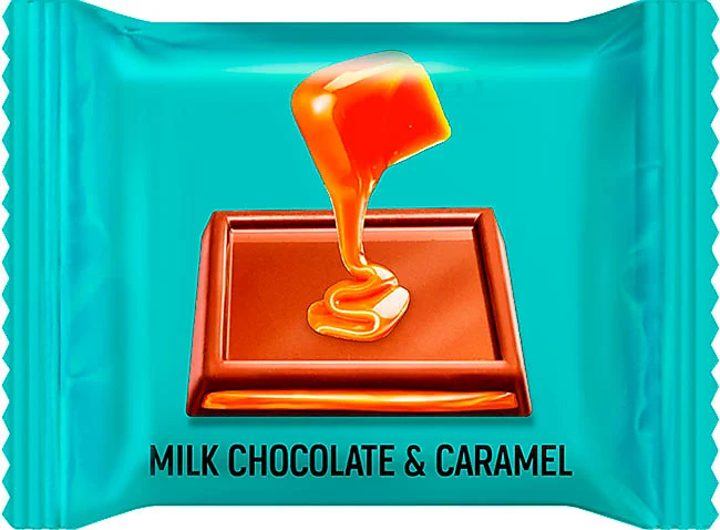 Шоколад молочный О'zera "Milk & Caramel" 1,2кг/Озерский Сувенир