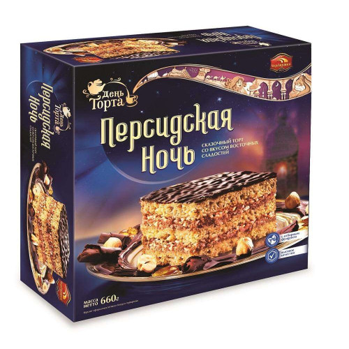 Торт "Персидская ночь" 660г/Черемушки