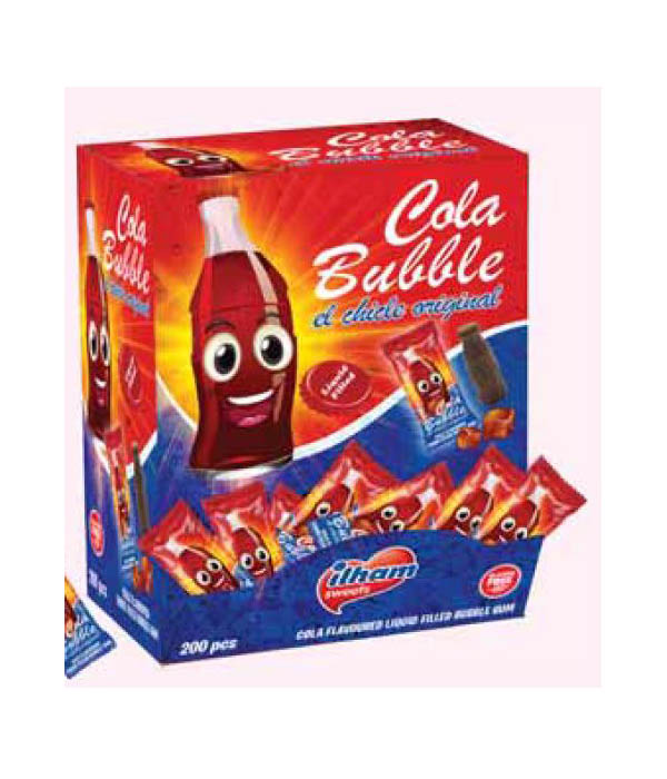 Жевательная резинка Cola bubble 4,6г/200шт/6бл/Скиф