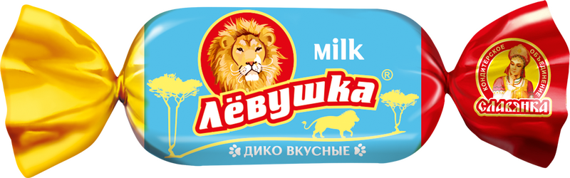 Конфеты глазированные "Левушка MILK" 1кг/Славянка