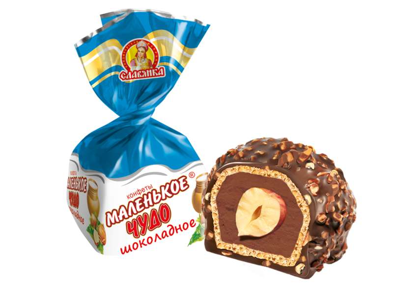 Конфеты  "Маленькое чудо" шоколадное 1 кг/КФ Славянка