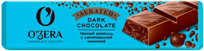  Шоколад "О'Zera" с аэрированной начинкой 32г/30шт/Озерский Сувенир