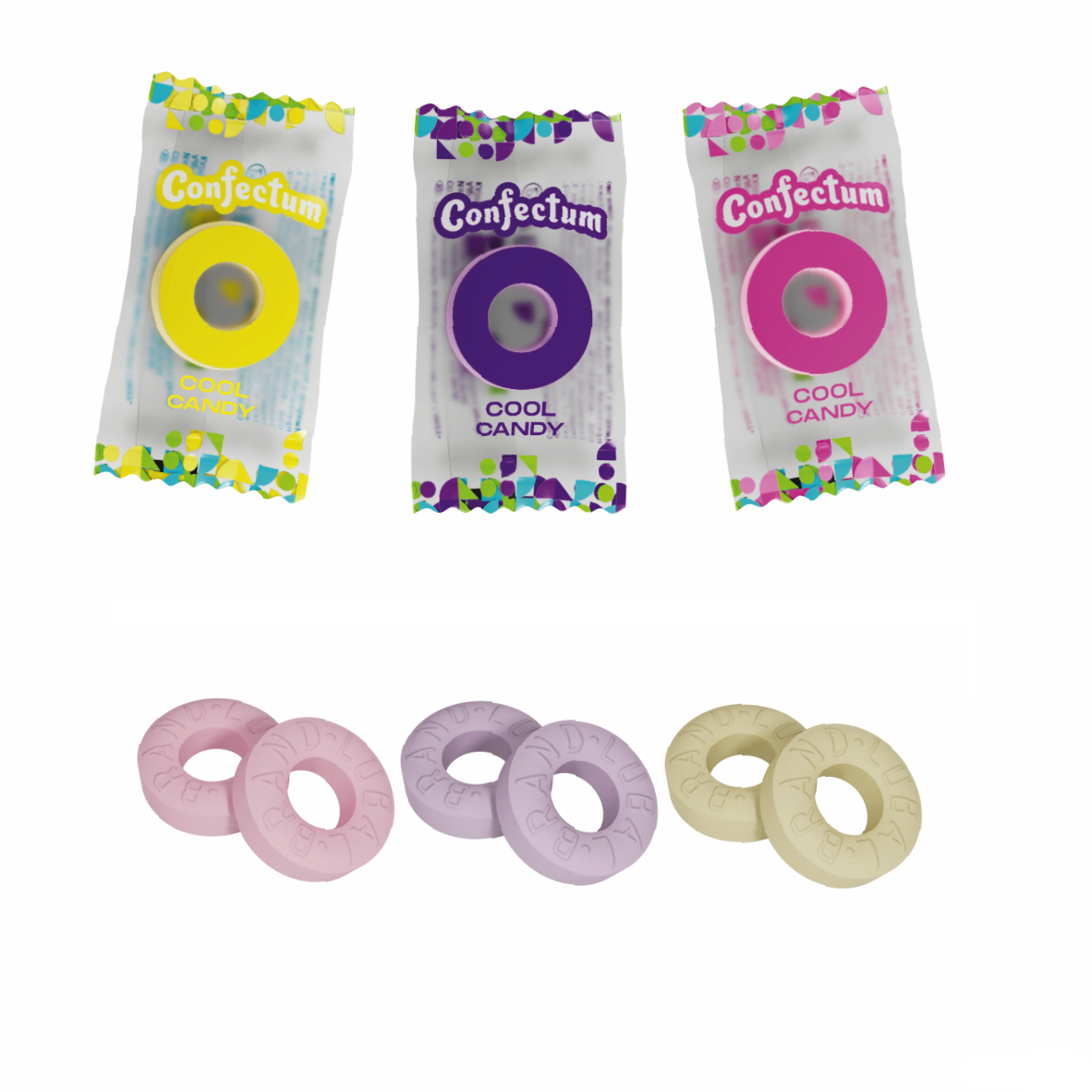 Конфеты "Confectum Cool Candy" 500г/Конфектум