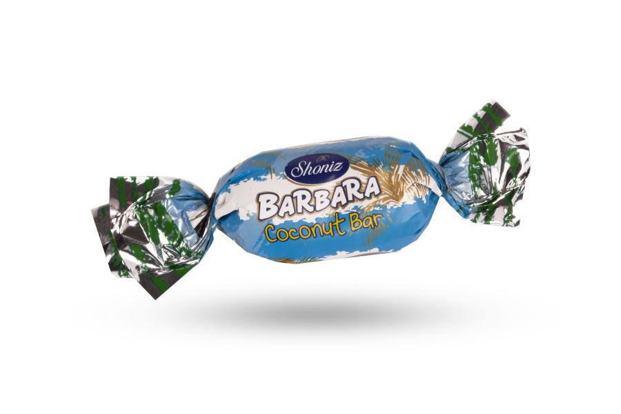 Конфеты "Barbara" кокосовые в шоколадной глазури 1 кг/Shoniz