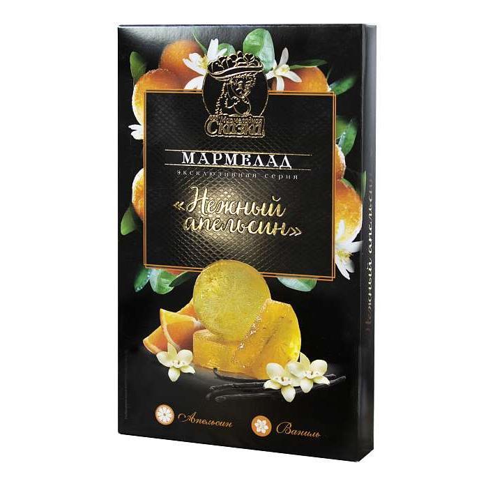 Мармелад "Нежный апельсин" 170г/Мармеладная сказка