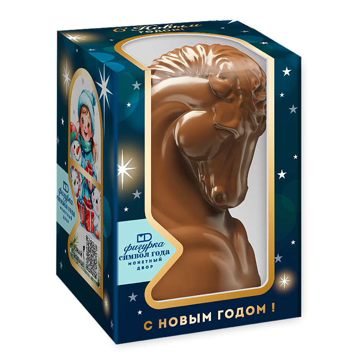 Шоколадная фигурка "Символ Года" коробка 100г/Монетный двор
