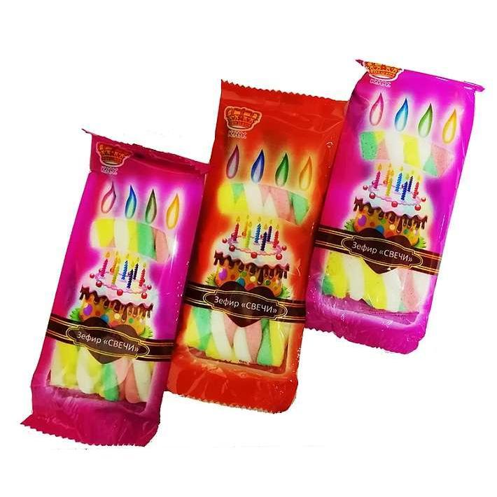 Зефир Свечи 11г/30шт/20бл/Скиф