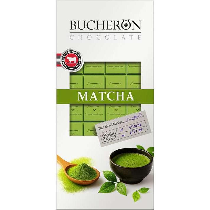 Шоколад "BUCHERON" белый с чаем Матча 70г/ИНтер Групп