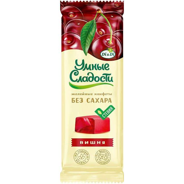Конфеты "Умные сладости" желейные со вкусом Вишни 90г/Ди энд Ди