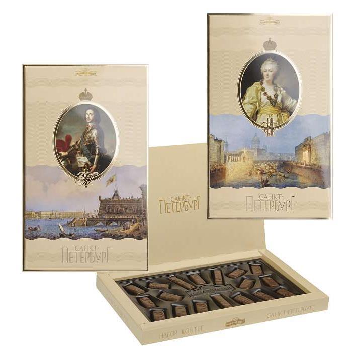 Набор конфет "Петербург" 250гр/КФ им. К. Самойловой