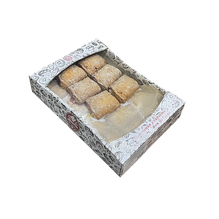 Изделие хлебобулочное "Бабушкина радость" брусника, яблоко 1,8 кг