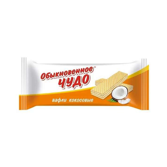 Вафли "Обыкновенное чудо" кокосовые 100г/Славянка