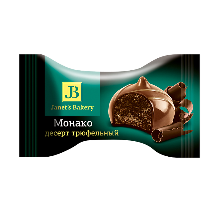 Десерт "Janets Bakery" трюфельный Монако 500гр/КФ Славянка
