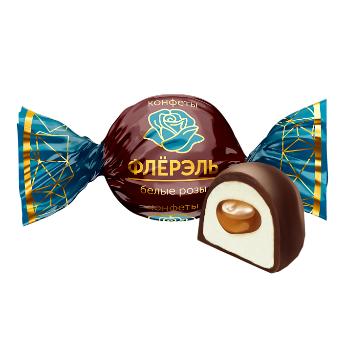 Конфеты "Флерэль белые розы" 1000г/SweetLife