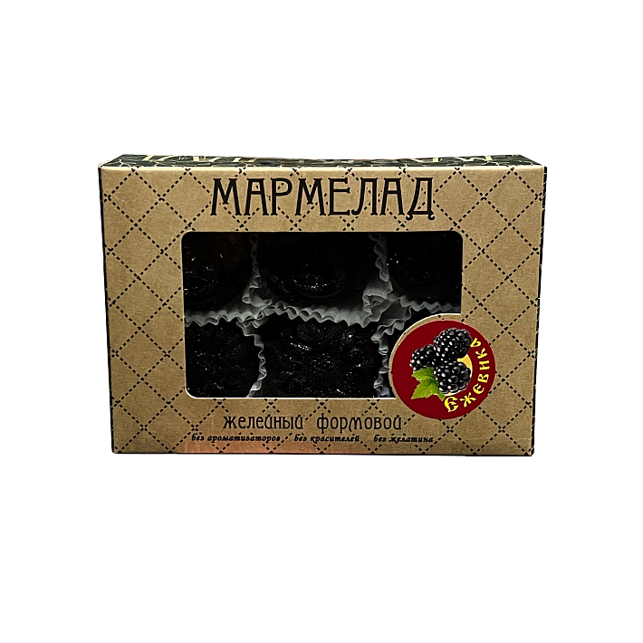 Мармелад ж/ф "с Ежевикой" 200г/Клен