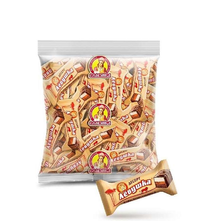 Левушка десерт карамельно-сливочный 500г/Славянка