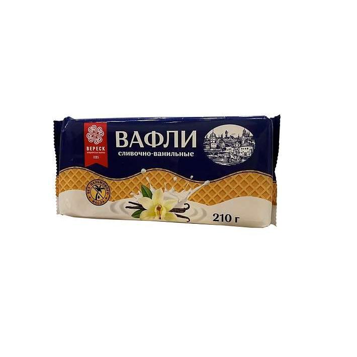 Вафли "Сливочно-ванильные" 210г/Вереск