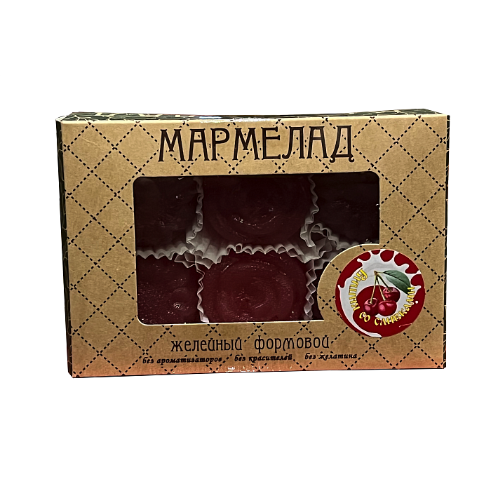 Мармелад ж/ф "Вишня со сливками" 200г/Клен
