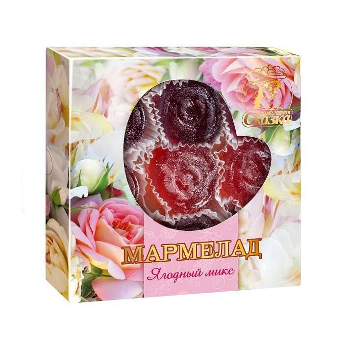 Мармелад "Ягодный микс" 300г/Мармеладная сказка