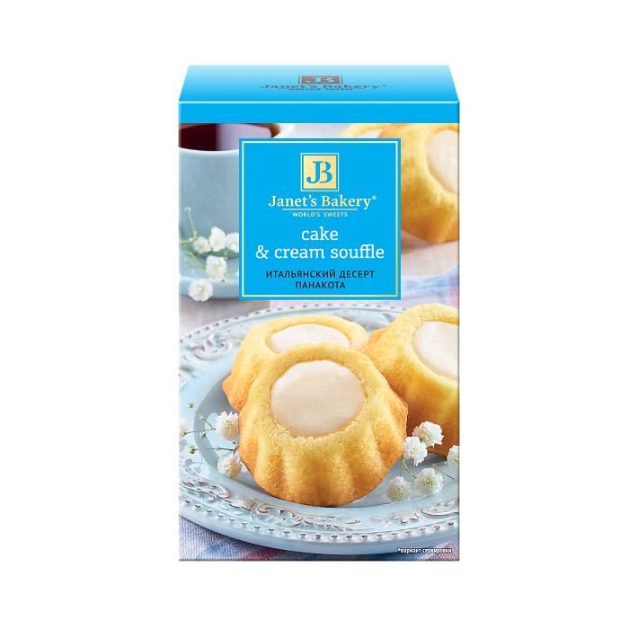 Десерт "Janets Bakery" итальянский Панакота 180гр/КФ Славянка