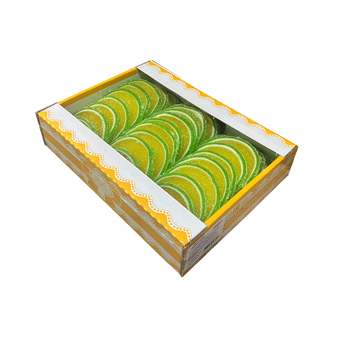 Мармеладные дольки "Лайм" 2кг/КФ Люси