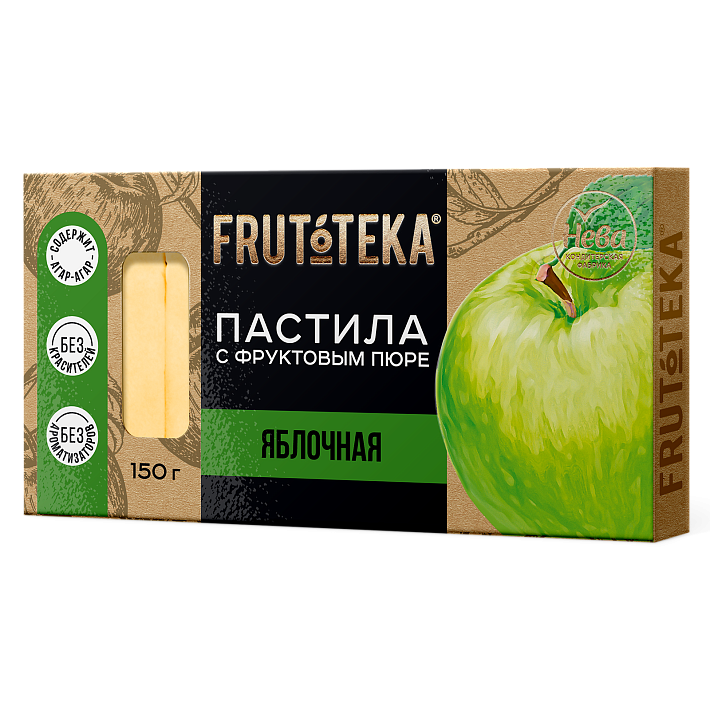 Пастила "Frutoteka" Яблочная 150г/Нева КФ