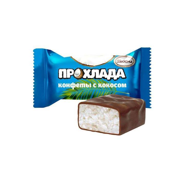 Конфета Прохлада с кокосом 4кг/Акконд