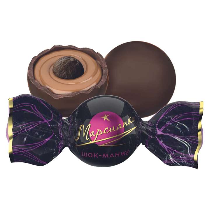 Конфеты Марсианка шок-манже 1кг/Сладкий орешек