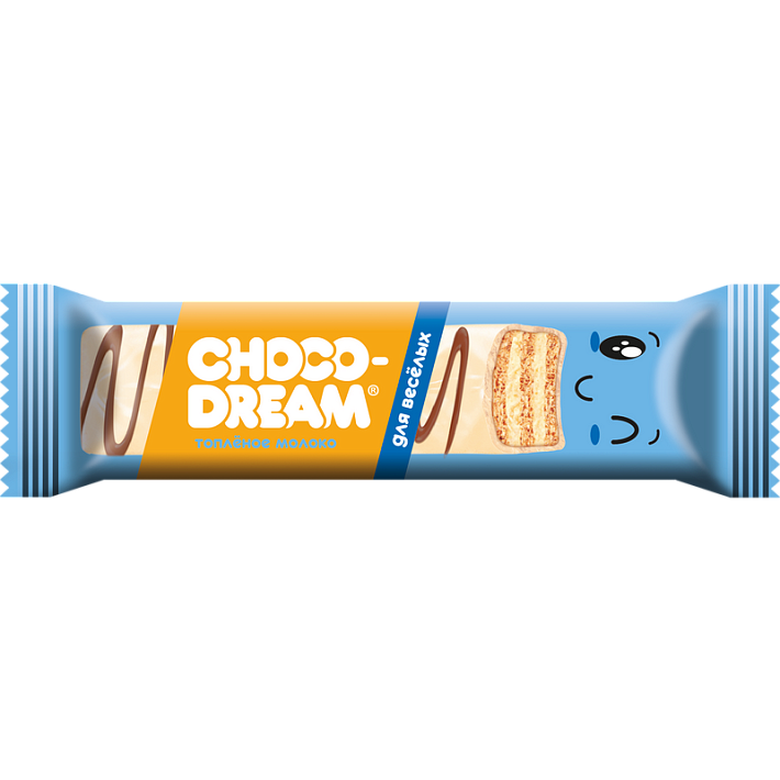 Конфеты Chocodream вкус Топленое молоко 26г/49шт/Славянка