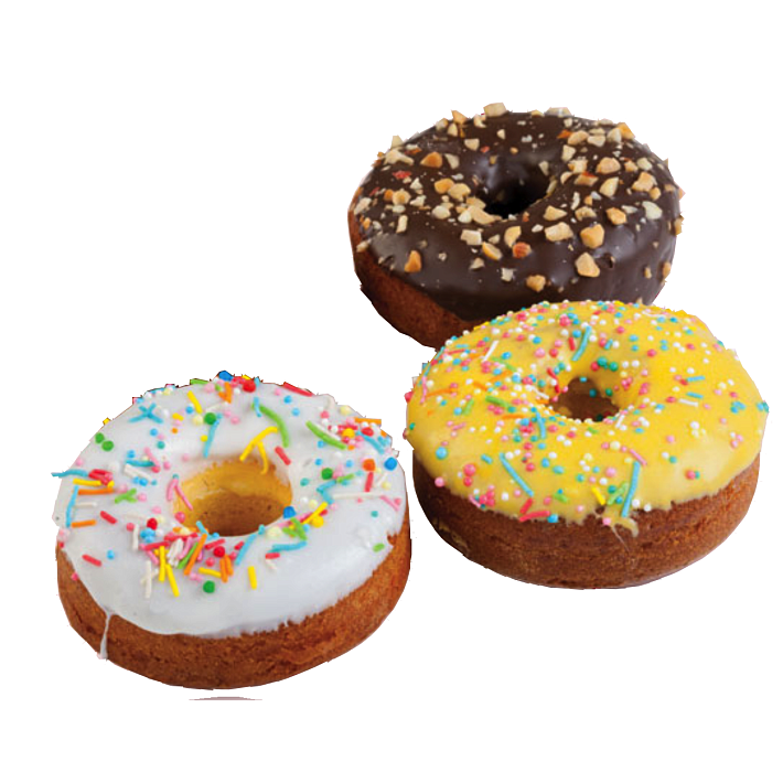 Сдоба "Фигурный Донат" глазированный ассорти 3кг/Контек