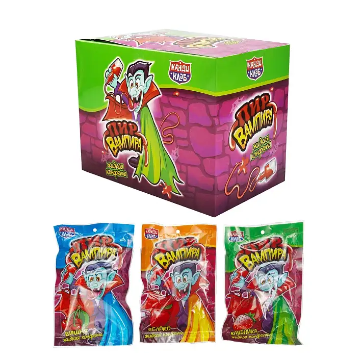 Жидкая конфета "Пир Вампира" 60г/12шт/Канди Клаб