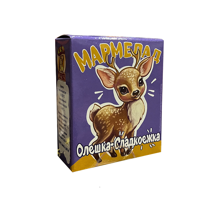 Мармелад "Олешка-Сладкоежка" 120г/Мармеладная сказка