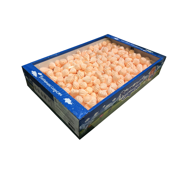 Безе (меренги) воздушные Персик 600гр/Ванюшкины сладости