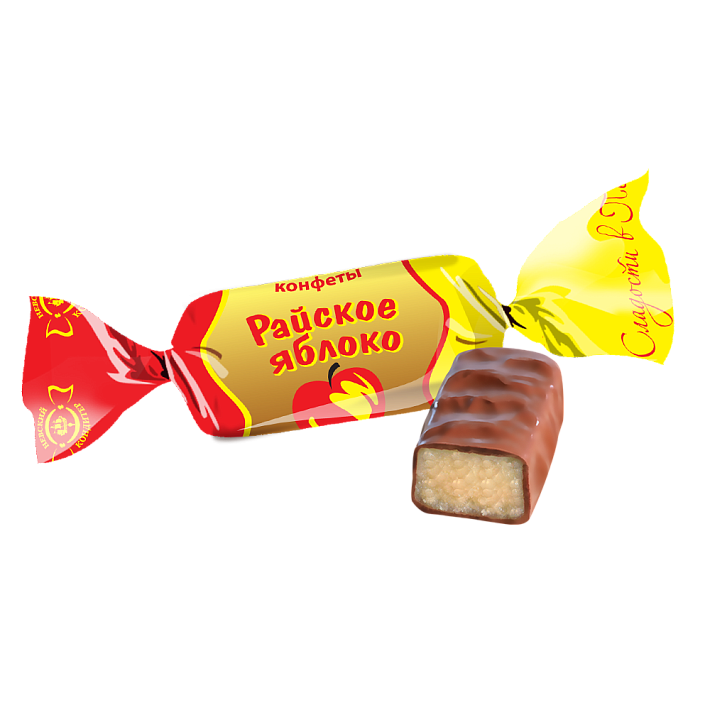 Конфеты глазированные помадные "Райское яблоко" 1 кг/Невский кондитер