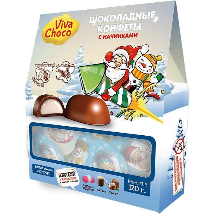 Набор конфет "VivaChoco ICE" 120г/Ванюшкины сладости
