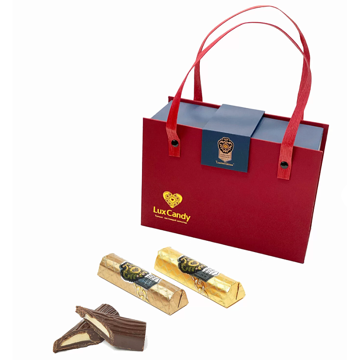 Набор конфет "LIMITED EDITION" (темный шоколад с марципаном) 175г/Свит Экспресс