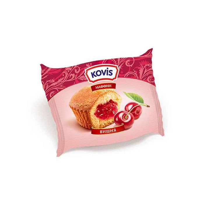 Мини-маффин "Kovis" Вишня 33,3г/Раменский КК