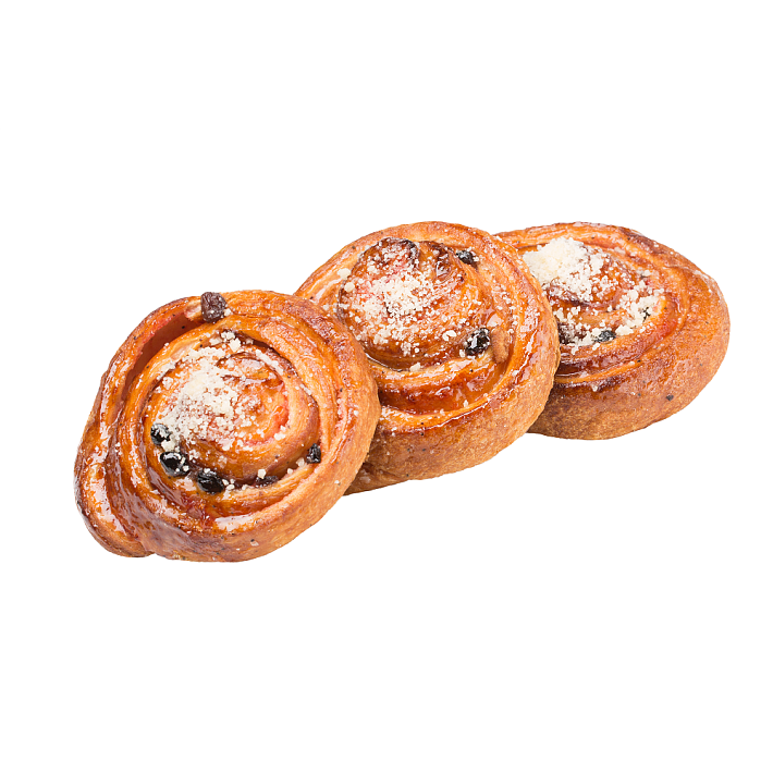 Вензель сахарный с фруктовой начинкой (Брусника-Яблоко-Изюм) 1,8кг/Пекарь