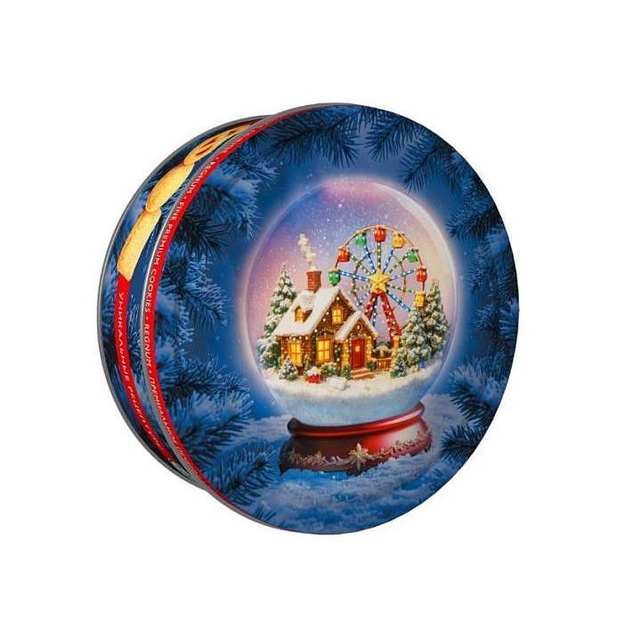 Печенье "Новогодний шар" 400г/МАК-Иваново