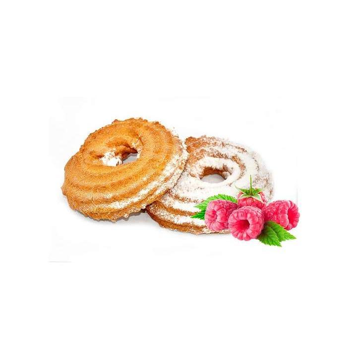 Печенье "Кольцо с начинкой со вкусом  малины" 2,5кг/КФ Лосино-Петровская