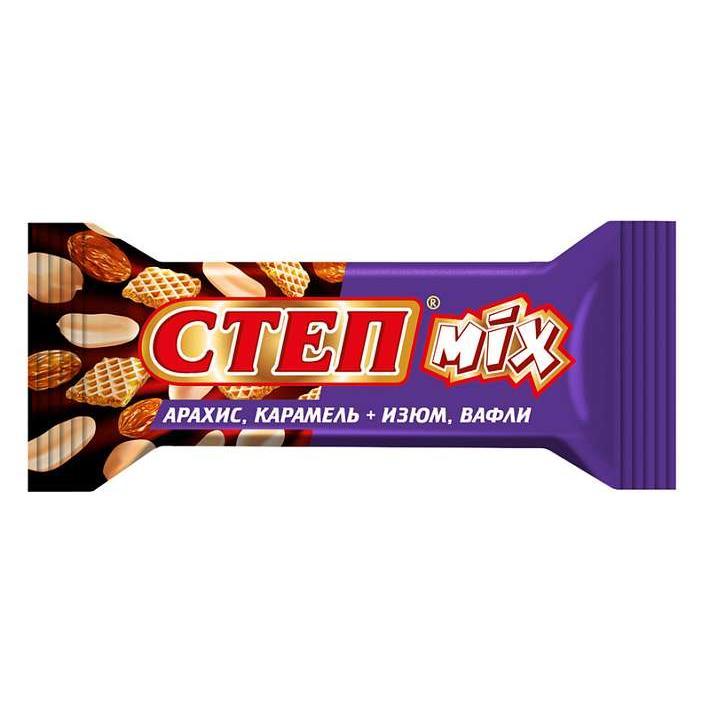 Конфеты вафельные глазированные "Степ mix" 44г/20шт/КФ Славянка